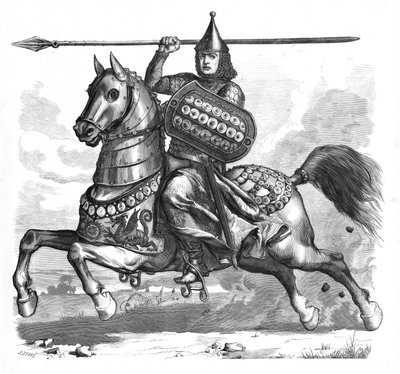 Trojden, Fürst von Czersk, Grafik von Jan Matejko 1876 von Jan Alojzy Matejko